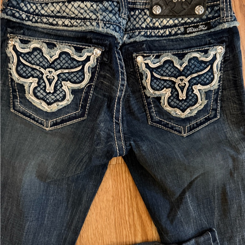 Miss Me Jeans Bootcut Size 26 - Picture 2 of 6